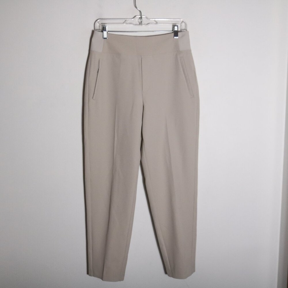 Athleta Beige Cropped Ankle Pants
